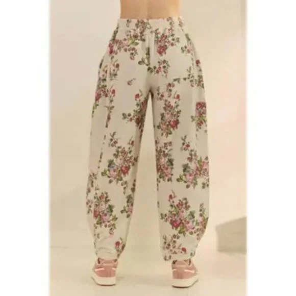 FLORAL PRINT HOODIE AND PANT SET - Picture 3 of 3